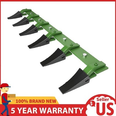 60'' Bucket Tooth Bar Tractor Bucket 6 Teeth Bar for Loader Skidsteer 4560 Load