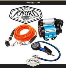 ARB HIGH FLOW ON BOARD AIR COMPRESSOR TYRE INFLATION KIT INC HOSE & GAUGE