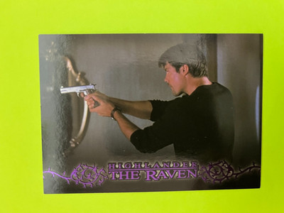 2003 Rittenhouse Complete Highlander Raven Insert #R9 Episode 9 ExMt