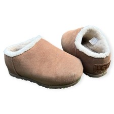 UGG Pumped Women's Slide Suede Sheepskin Slip On Slippers Chestnut Uggs Size 9