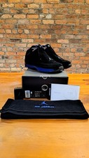 Size 8 - Air Jordan XVIII 18, Black/Sport Royal, 305869 041, New w/Box & access.
