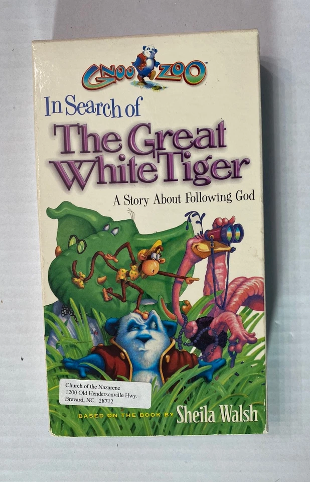 Gnoo Zoo In Search of The Great White Tiger VHS 2001, Ultra Rare Video HTF OOP - Image 2 of 4