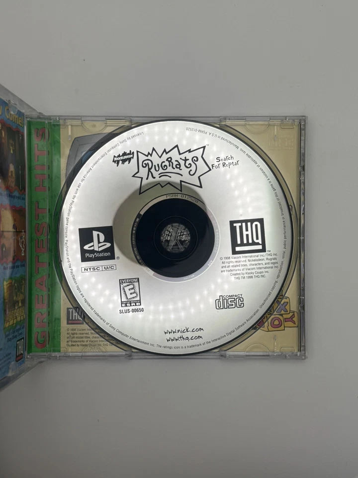 Rugrats: Search for Reptar (PlayStation 1 PS1) Tested - Image 3 of 4