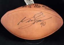 Neil Smith Signed Wilson Football JSA Authenticated Broken Bladder No Air