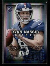 2013 Panini Absolute #179 Ryan Nassib Spectrum Black #/49 RC