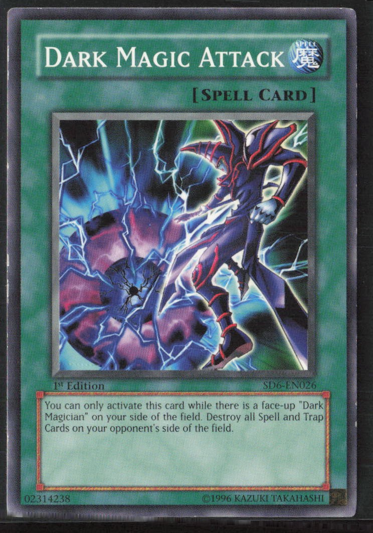 Dark Magic Attack #SD6-EN026 Structure Deck: Spellcaster's Judgment Yugioh