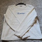 VINGATE Flamingo Casino CORDUROY , LONG SLEAVE SIZE MED American Vintage Vibes