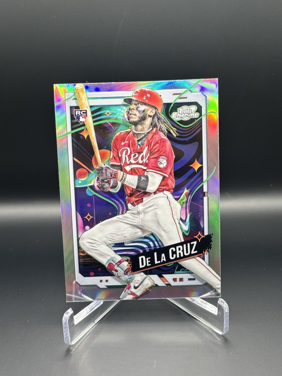 2024 Topps Cosmic Chrome - Elly De La Cruz #44 Refractor (RC)