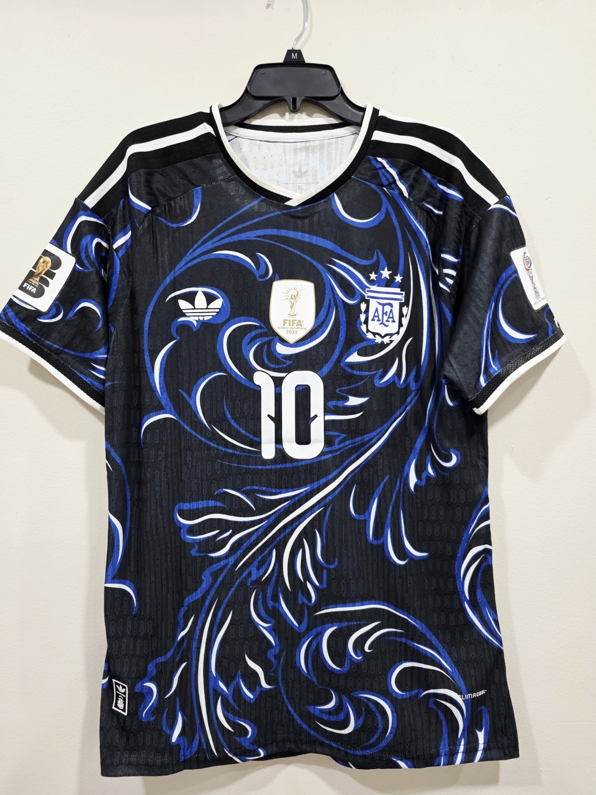 Argentina Soccer Away Jersey Lionel Messi #10