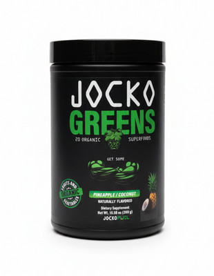 Jocko Greens Superfood Powder Pineapple Coconut 200g Organic Fruits & Veggies