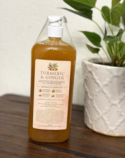 Herbist Apothecary Turmeric Ginger Exfoliating Body Wash 32oz Brightening