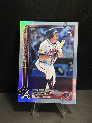2025 Topps Update Rainbow Foil #US113 Drake Baldwin Braves (Rookie Debut)