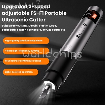Handheld Powerful Ultrasonic Cutter Engraving Tool For DIY 3D Printing Cutting