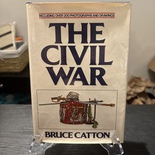 The Civil War by Bruce Catton Harper's Pictorial History Hardcover 200 Photos