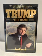 Trump The Game from Milton Bradley 1989 Factory Sealed Box