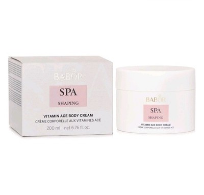 Babor Spa Shaping Vitamin Ace Body Cream 6.76 fl oz / 200 mL New *Sale*