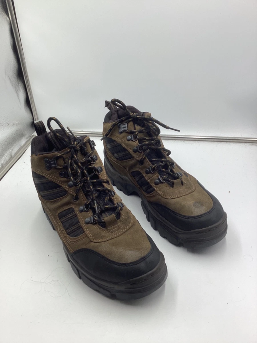NWOT Sturdy Men\'s Black and Brown Hiking Boots Size 13 Chinook Men main image 3