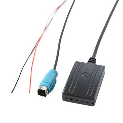 Car AUX Bluetooth 5.0 Music Cable + MIC for Alpine KCE-236B, HD Sound Quality