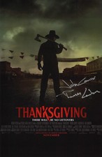 Thomas Lorber Autographed Thanksgiving 11x17 Poster