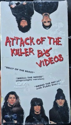 Anthrax   Attack of the Killer B s Videos (1991) Rare VHS Cassette |  NEW