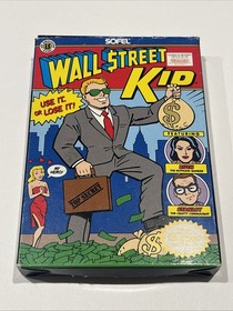 Wall Street Kid (Nintendo NES) Complete In Box With Manual+Insert Tested/Working