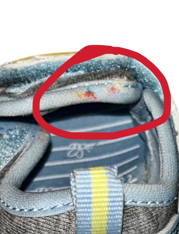 Disney Winnie The Pooh Azul y Gris Niños Infantil Bebé Zapatos Talla 3 Nuevos sin Etiquetas Foto 3 de 3