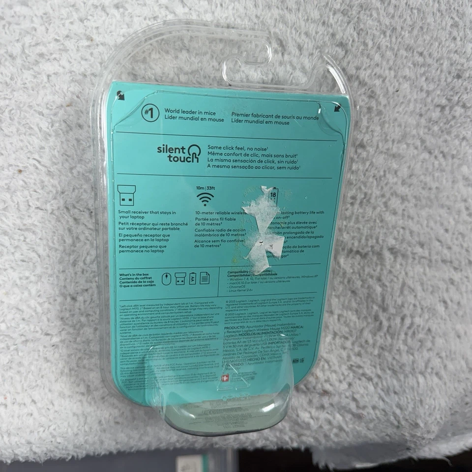 Logitech M220 Silent Wireless Optical Mouse New Easy Office Work - Image 3 of 3