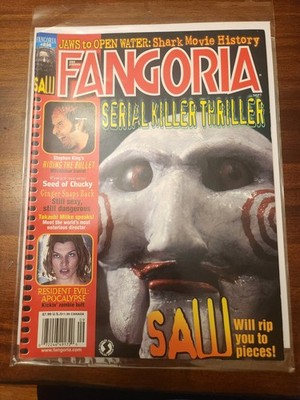 Fangoria magazine # 236 September 2004 SAW Resident Evil Apocalypse EXCELLENT 