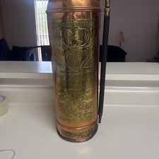 THE ELK HART COPPER BRASS FIRE EXTINGUISHER  ...