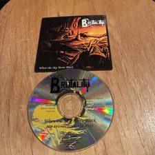 Brutality ‎– When The Sky Turns Black CD German promo monstrosity morbid angel
