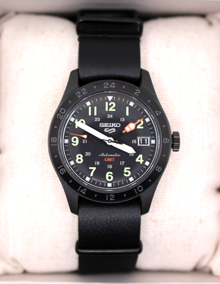 SEIKO 5 Sports SBSC013 Field Sports GMT Mechanical Automatic Watch