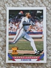 1993 Topps Kenny Lofton #331 (RC) Rookie Mint Vasdball Card Cleveland Indians