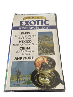 World's Most Exotic Travel Destinations  Vol. 2 - SEALED  VHS Tape)