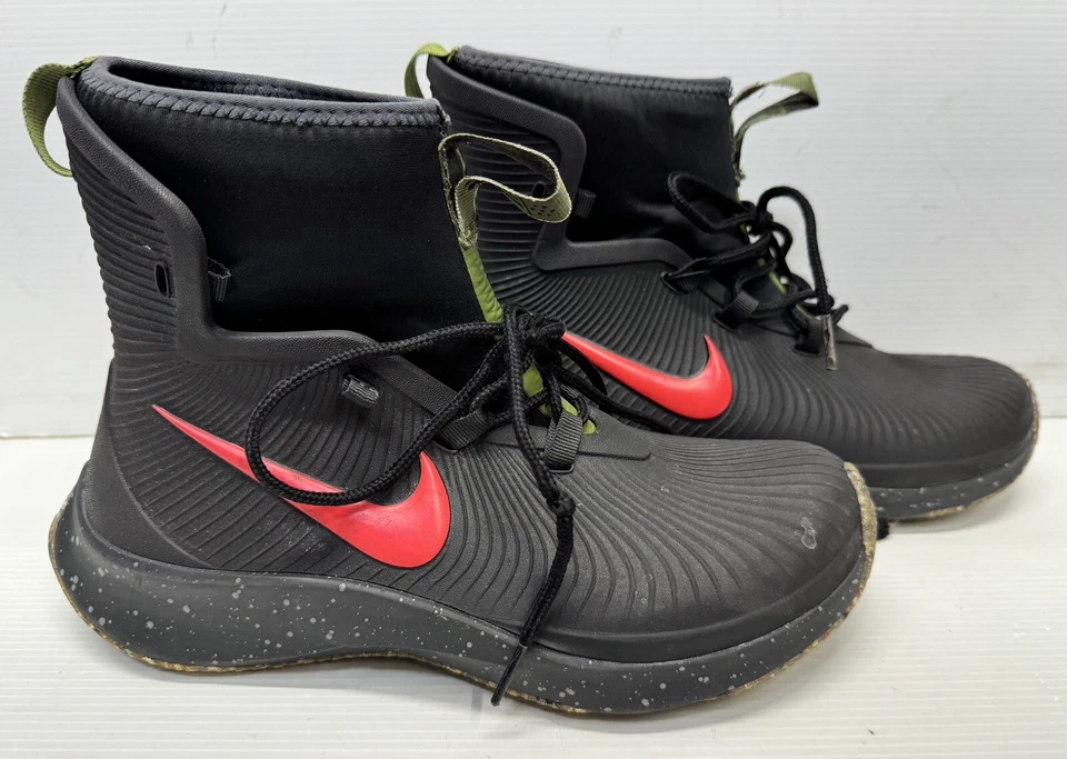 "Botas de lluvia Nike para niños niños protección charco Binzie negras 10,5"" de largo" Foto 4 de 4