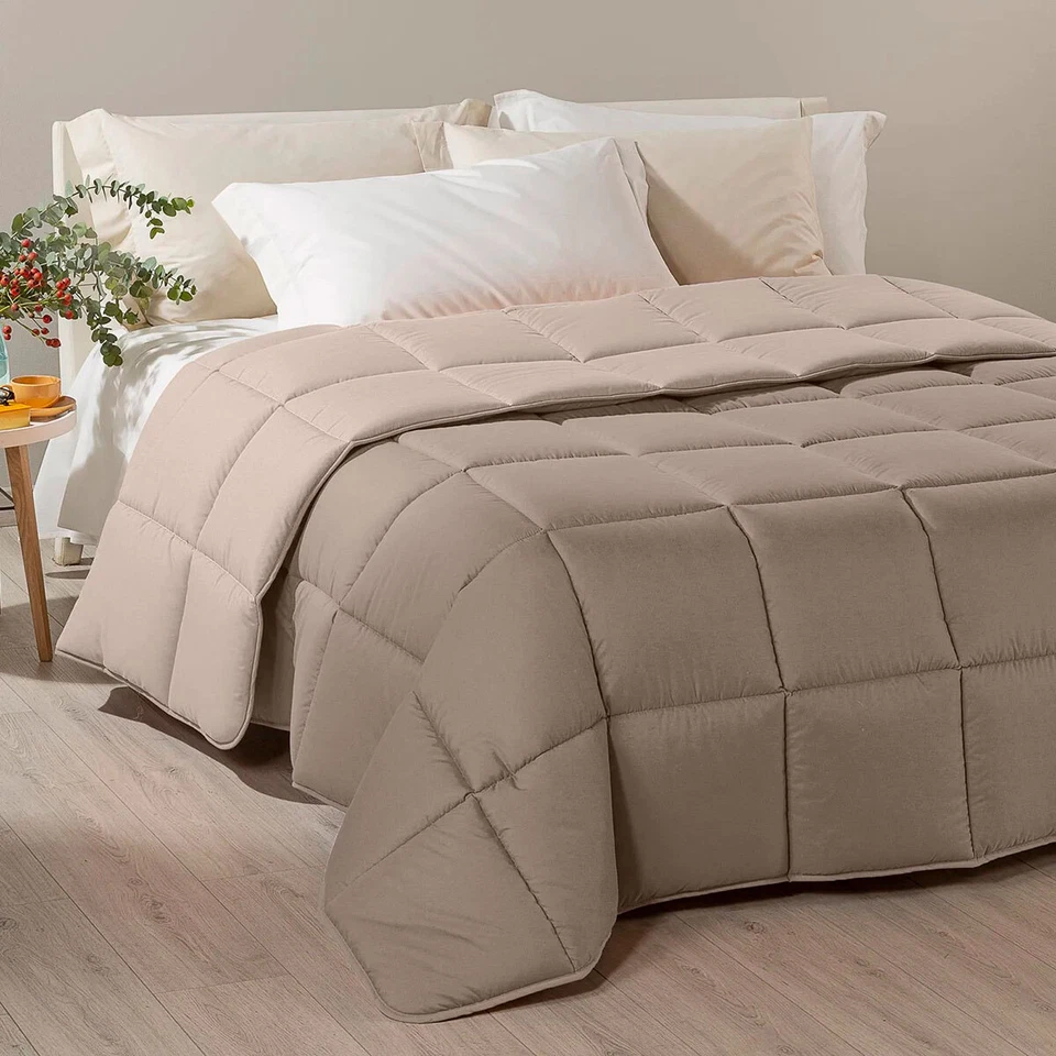 Trapunta invernale Modern Caleffi tinta unita bicolor - dimensioni varie X295 - Immagine 4 di 4