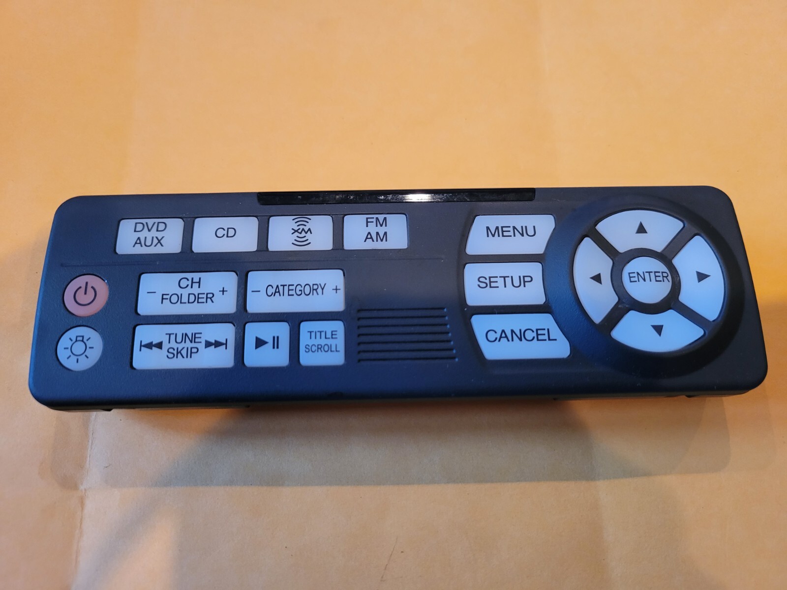 2011-2016 Honda Odyssey r Rear DVD Entertainment Remote P # N2QAYC000075 OEM