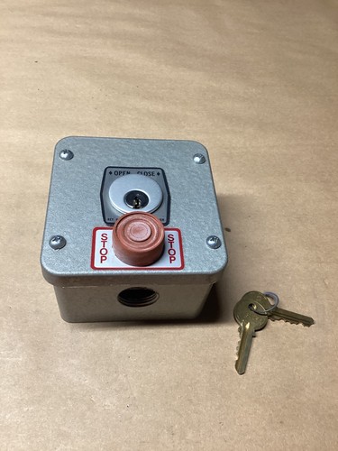 American Garage Door Supply 1Kxs Keyswitch,Surface Mount #100E121PR6*CO