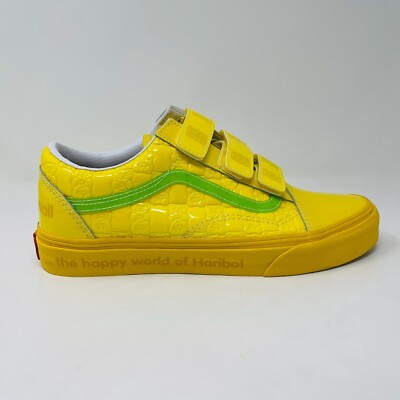 Vans x Haribo Old Skool V Checkerboard Yellow Gummy Bear Shoes Mens Size 7