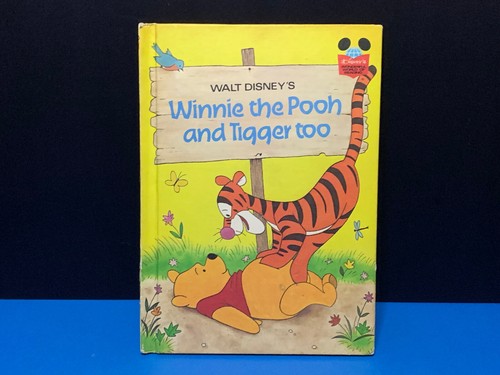 Walt Disney's Winnie the Pooh and Tigger Too Hardcover Book 1975 Very Nice - Bild 1 von 7