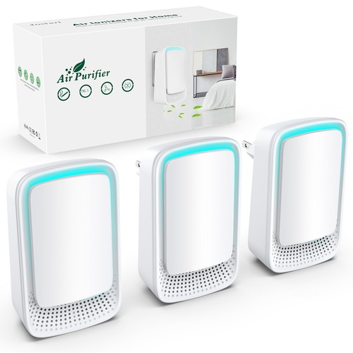 Jostart Air Ionizers for Home,Plug In Negative Ion Air Purifiers