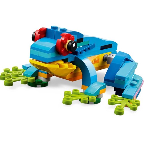 Unique Creator 3 in 1 Exotic Parrot Building Toy Set, Transforms to 3 Animal - Picture 2 of 4