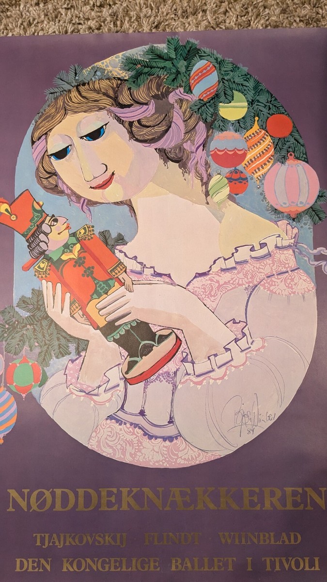 Bjørn Wiinblad 大判ポスター 1968年 サイン入り 額装済み Bonhams : Bjørn Wiinblad (Danish, 1918-2006), Six posters two