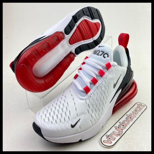 Nike Air Max 270 GS 4Y Youth / Womens 5.5 White Siren Red Black 943345-111  | eBay