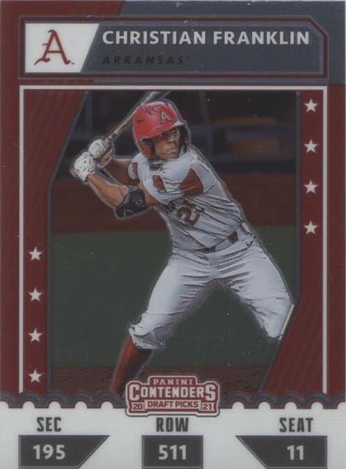 2021 Panini Elite Extra Edition - Christian Franklin #CTO-CF - 1 of 1