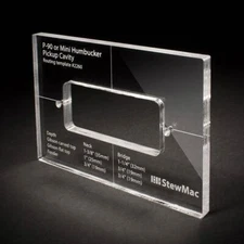 Stewmac SM2260 Pickup Routing Template for P90