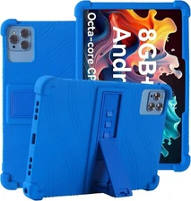 Protective Case for 10.1 inch Android Tablet Cover Silicone w/ Multi-Angle Stand