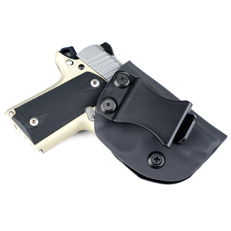 Colt - IWB Gun Holster - Matte Black & Black Carbon Fiber - Image 4 of 4