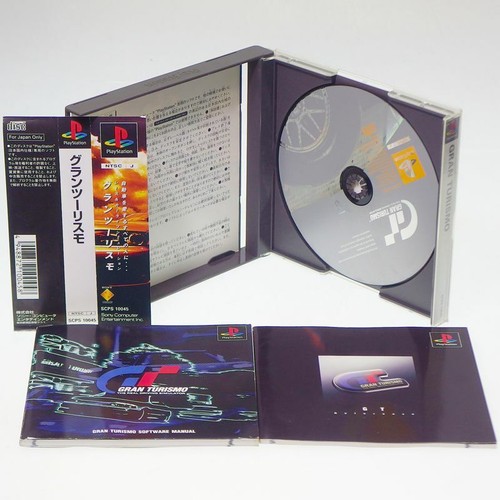 Gran Turismo + SPINE Card PS1 Sony Japan Import PlayStation PSX NTSC-J Complete - Picture 2 of 2