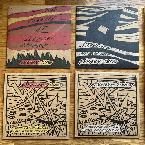 Graham Coxon - Love Travels At Illegal Speeds Album & 6 x Single Promo's. New - Picture 2 of 13