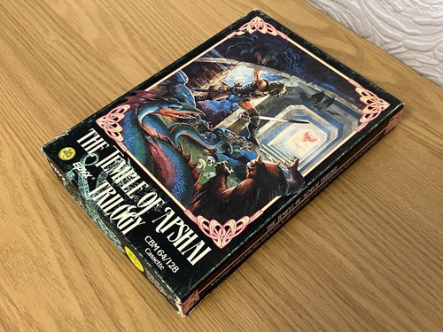Temple of Apshai Trilogy Commodore 64 Cassette Working -👽👾Retro Gift Idea👾👽 - Afbeelding 22 van 24